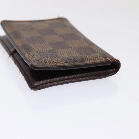 LOUIS VUITTON Damier Ebene Organizer Dupoch Card Case - Picture 5 of 16